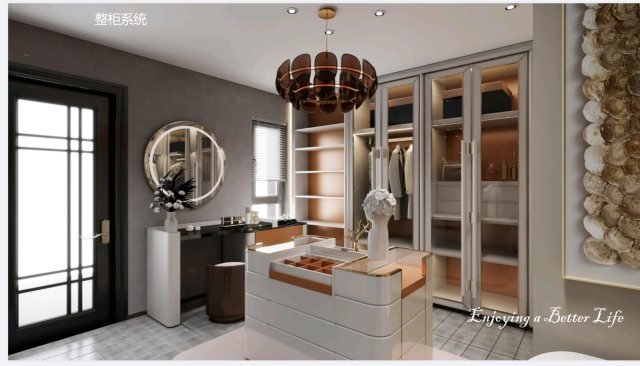 Wardrobes supplied by Foshan Legacy International